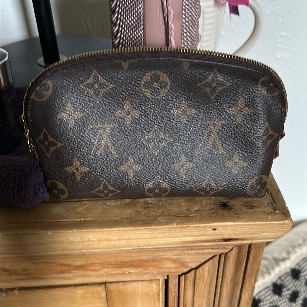 Louis Vuitton Brown Monogram Travel Bag